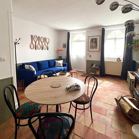 Charmante Maisonette A Arconnay Buitenkant foto