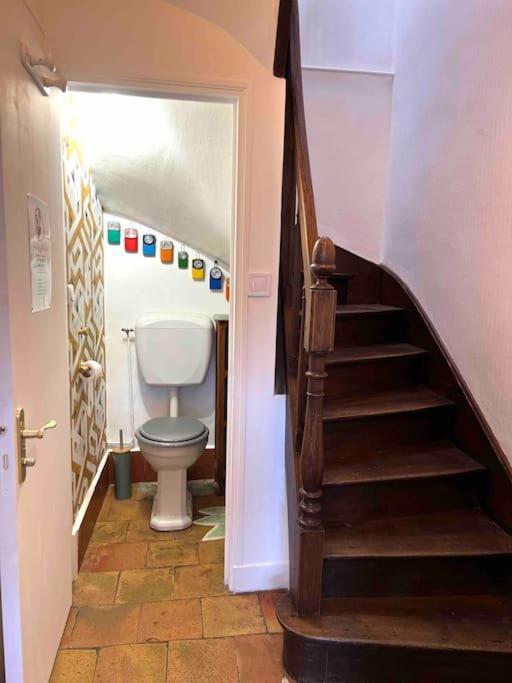 Charmante Maisonette A Arconnay Buitenkant foto