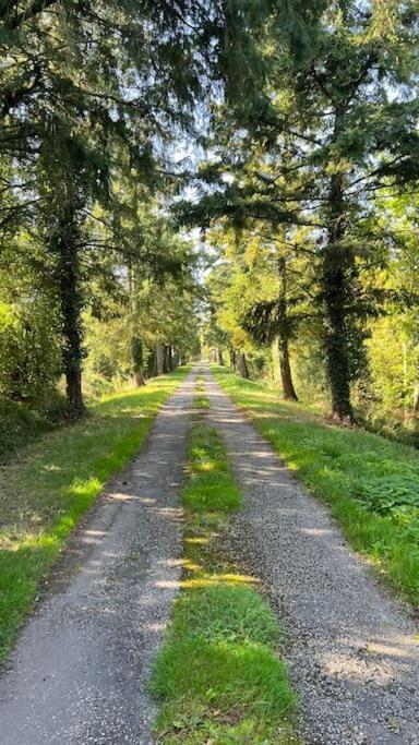 Charmante Maisonette A Arconnay Buitenkant foto