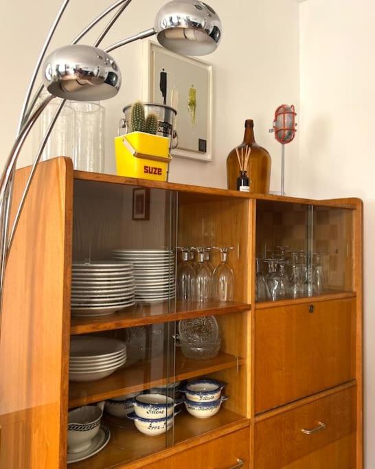 Charmante Maisonette A Arconnay Buitenkant foto